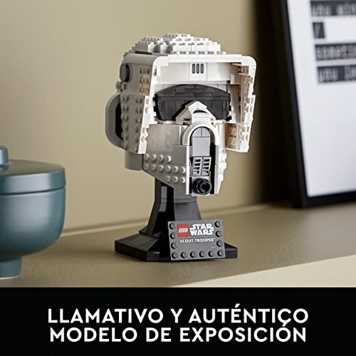 LEGO 75305 Star Wars Casco de Soldado Explorador, Maqueta para Construir, Manualidades para Adultos, Set de Coleccionista