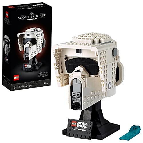 LEGO 75305 Star Wars Casco de Soldado Explorador, Maqueta para Construir, Manualidades para Adultos, Set de Coleccionista