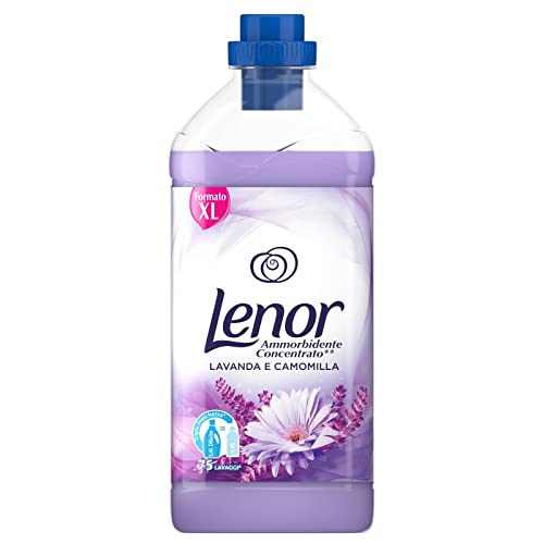 Lenor Il Lusso di Oro y Flores de vainilla Suavizante 22 lavados 650 ml para una frescura y una suavidad duraderas