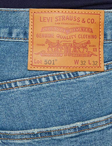 Levi's 501 Original' Vaqueros, Ironwood Overt, 33W / 34L para Hombre