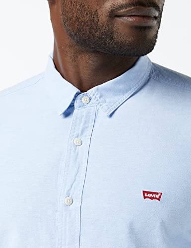 Levi's LS Battery Hm Shirt Slim Camisa Casual, Blue (Allure 0005), XX-Large para Hombre