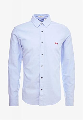 Levi's LS Battery Hm Shirt Slim Camisa Casual, Blue (Allure 0005), XX-Large para Hombre