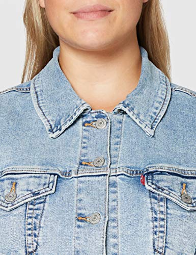 Levi's Plus Size PL Original Trucker Chaqueta, All Mine Plus, 1XL para Mujer