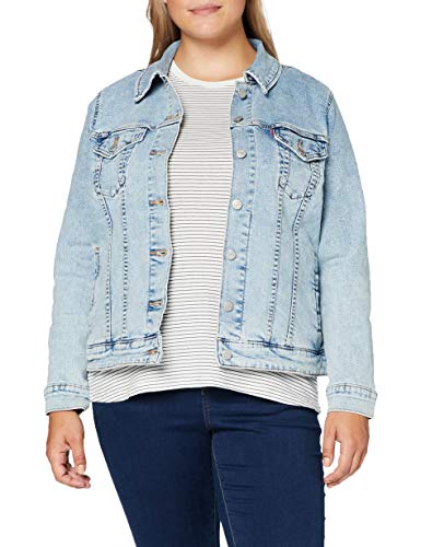 Levi's Plus Size PL Original Trucker Chaqueta, All Mine Plus, 1XL para Mujer