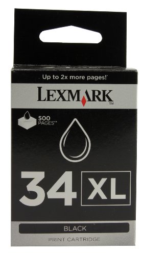 Lexmark 18C0034E - Cartucho de tinta, negro