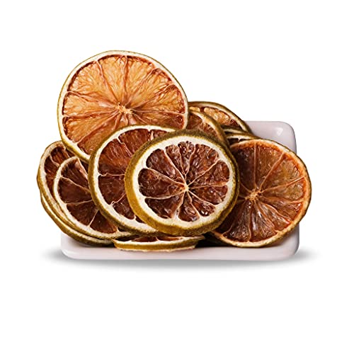 Lima deshidratada para cóctel. Fruta deshidratada sin azúcar para coctel /decoración / repostería / navidad / bebidas. Rodaja de lima seca 100% natural sin aditivos. Bolsa 200gr con autocierre.