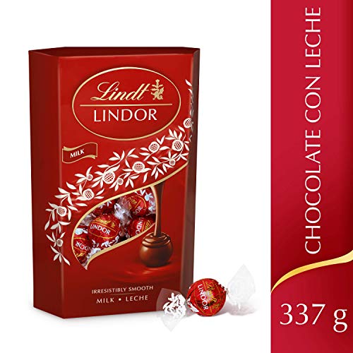 Lindt Lindor Bombones de Chocolate con Leche, 337g