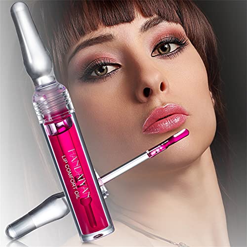 Lipstick Lip Gloss, Transparente Lip Gloss Hidratante Impermeable Regalo San Valentín, Cumpleaños Para Damas