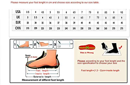 Lloow Zapatos de fútbol, ​​Niños Jóvenes/Gils fútbol al Aire Libre de Las Zapatillas de Deporte de formación fútbol Unisex Grapas Transpirables Zapatos de fútbol Tobillo Cuidado,Negro,41