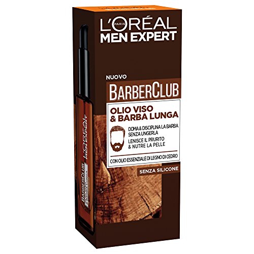 L'Oréal Men Expert - Barber Club Aceite para Barba Larga, 30 ml