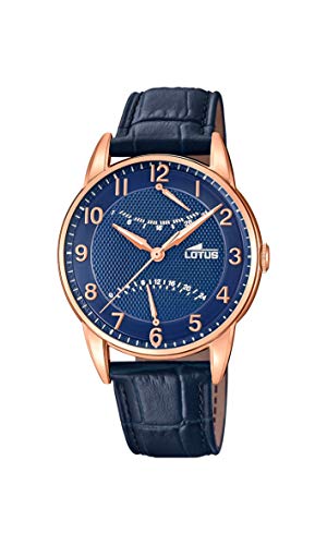 Lotus Reloj Multiesfera para Hombre de Cuarzo con Correa en Cuero 18430/7