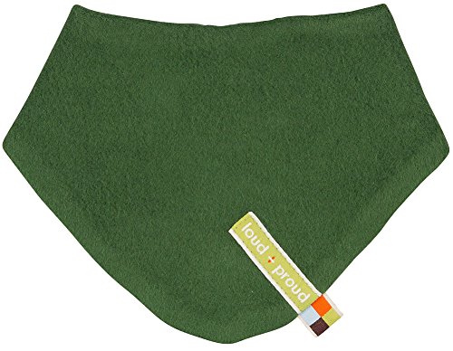 loud + proud Halstuch Fleece Bufanda, Verde (Pin), Talla única Unisex bebé