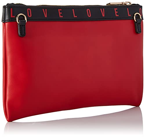 Love Moschino Bolso de hombro para mujer, colección otoño-invierno 2021, talla única Size: Talla única