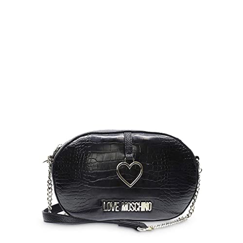 Love Moschino Collezione Autunno Inverno 2021, Bandolera para Mujer, Negro, Talla única