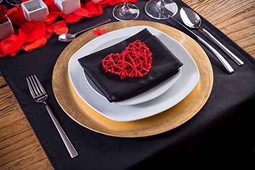 LOVERSpack Corazón romántico Decorativo de Ratan Trenzado Rojo con el podrás Decorar una Mesa romántica, una habitación, como Detalle de Boda, etc… ¿Dónde Vas a ponerlo tú?