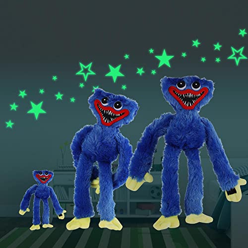 LuShuMaDa Poppy Playtime Huggy Wuggy Doll Salchicha Azul Monster Horror Juego Peluche Juguetes de Peluche