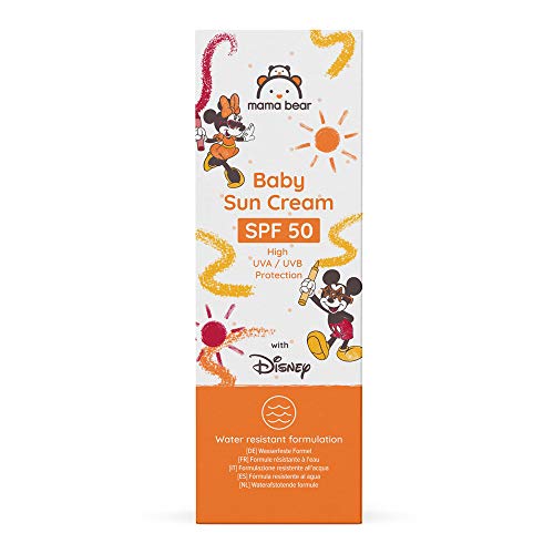 Mama Bear - Disney - Crema solar para bebé FPS 50 (Alta protección UVA / UVB) - Paquete de 4 x 100ml