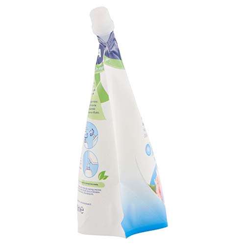 Mantovani - Jabón líquido neutro, formato ecorecarga, piel sensible, talco y flores blancas - 750 ml