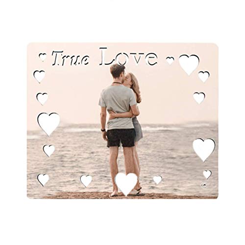 Marco De Fotos True Love Personalizable Medida 20x27cm. con Tu Texto Imagen Nombre. Varios tamaños y Formas Disponibles Regalo Original