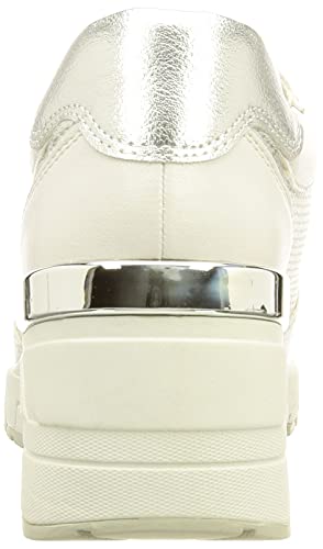 MARCO TOZZI Damen 2-2-23787-27 Sneaker, Zapatillas Mujer, Color Blanco, 38 EU