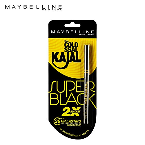 Maybelline New York Colossal Kajal, Super negro,