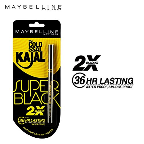 Maybelline New York Colossal Kajal, Super negro,