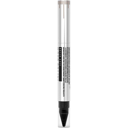 Maybelline New York - Lápiz de Cejas Efecto Lifting, Rellena y fija las cejas con Acabado Natural, Tattoo Brow Lift Stick, Tono 02 Soft Brown