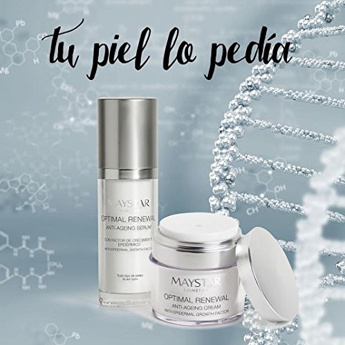 MAYSTAR - OPTIMAL RENEWAL Anti-Ageing Cream. Crema antiedad con factores de crecimiento epidérmicos. 50 ml.