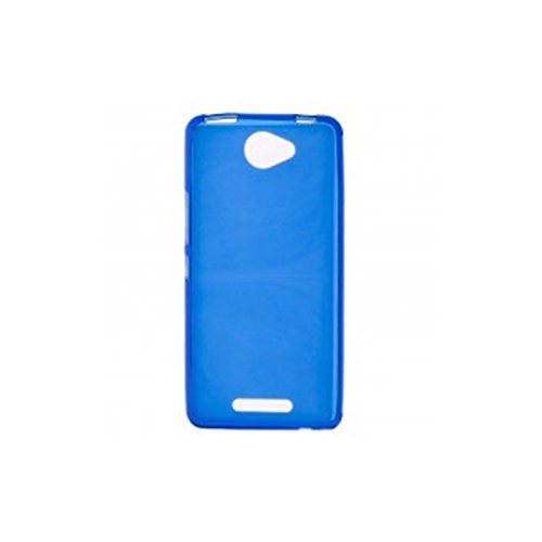 Mb Accesorios Funda Carcasa Gel Azul para BQ AQUARIS U/U Lite, Ultra Fina 0,33mm, Silicona TPU de Alta Resistencia y Flexibilidad