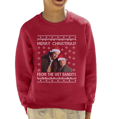 Merry Christmas from The Wet Bandits Home Alone Kid's Sweatshirt