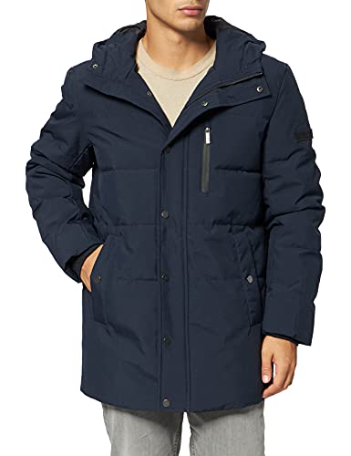 Mexx Parka, Azul Zafiro (Navy), XXL para Hombre