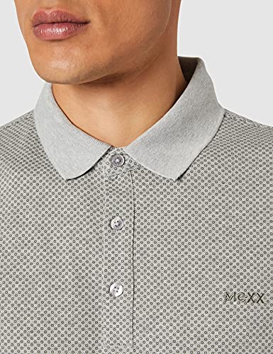 Mexx Polo, Gris, XL para Hombre