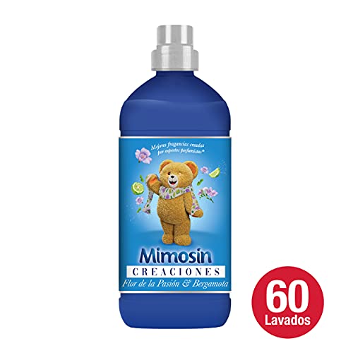 Mimosin Creaciones Suavizante Concentrado Flor de la Pasión y Bergamota 60 lavados - Pack de 8