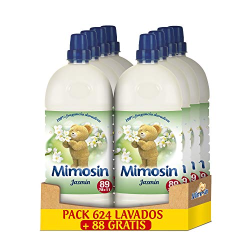 Mimosin Suavizante Concentrado Jazmín 78+11 lavados - Pack de 8