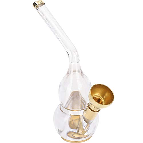 Mini Pipa de Agua para cachimba de Doble propósito, Pipa de Agua para Pipa de Agua Mini Pipa de Humo Pipa de Agua filtrada Pipas de Fumar Vintage extraíbles