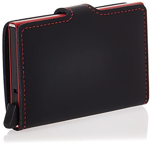 Miniwallet Matte Black & Red