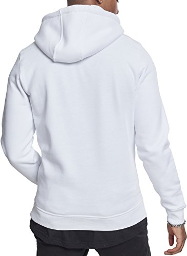 Mister Tee Pray Hoody Sudadera con Capucha, Blanco (White), XL para Hombre