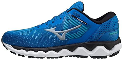 Mizuno Wave Horizon 5, Zapatillas Hombre, Imperial Blue Silver Black, 42 EU