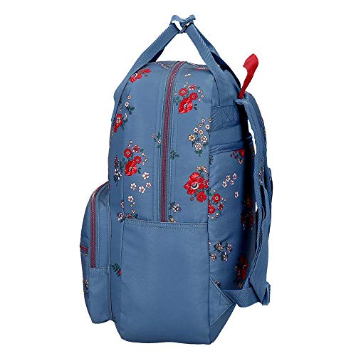 Mochila 40 cm adaptable Pepe Jeans Pam, Multicolor