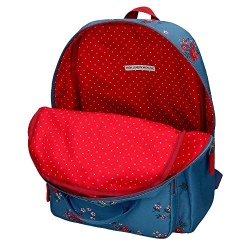 Mochila 40 cm adaptable Pepe Jeans Pam, Multicolor