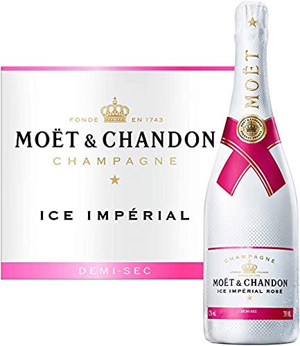 Moet & Chandon - Champagne Ice Imperial Rosè [ 6 BOTELLAS x 750ml ]