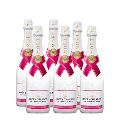 Moet & Chandon - Champagne Ice Imperial Rosè [ 6 BOTELLAS x 750ml ]