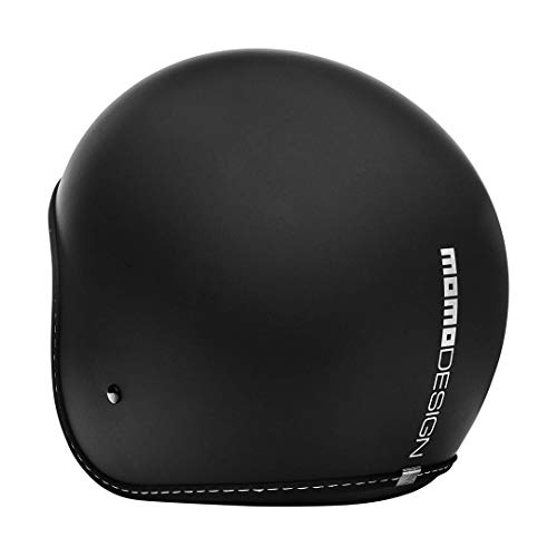 MOMO - Casco Eagle Pure Black Mate XS