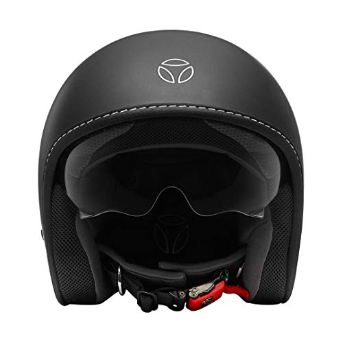 MOMO - Casco Eagle Pure Black Mate XS