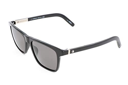 Montblanc Mont Blanc Gafas de Sol, Negro (Black), 56.0 Unisex Adulto