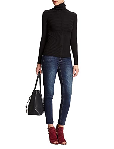 Morgan Mentos, Jersey para Mujer, Negro, M