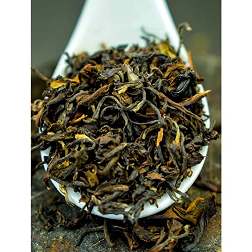 NAHOM Premium Darjeeling Loose Leaf Black Tea, Himalayan Black Tea - Flowery, Aromatic & Delicious | Picked & Packed in India | Champagne of Teas | 25 Tea Bags