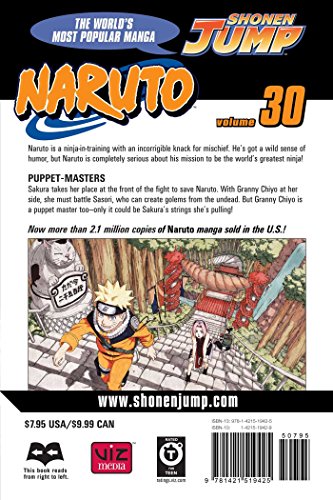 NARUTO GN VOL 30 (C: 1-0-0): Puppet Masters