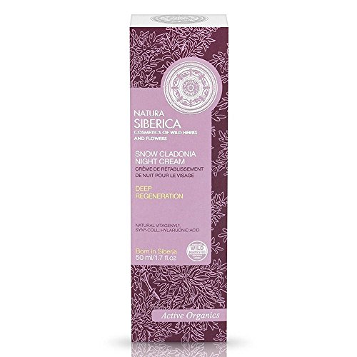 Natura Siberica, Crema nocturna facial - 50 ml.