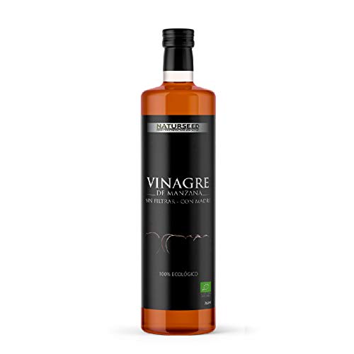 NATURSEED Vinagre de Sidra Ecológica sin Filtrar, con Madre (750ML)